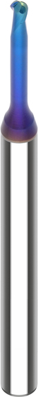 Main Image Article MAS Solid carbide mini full radius milling cutter HSC 